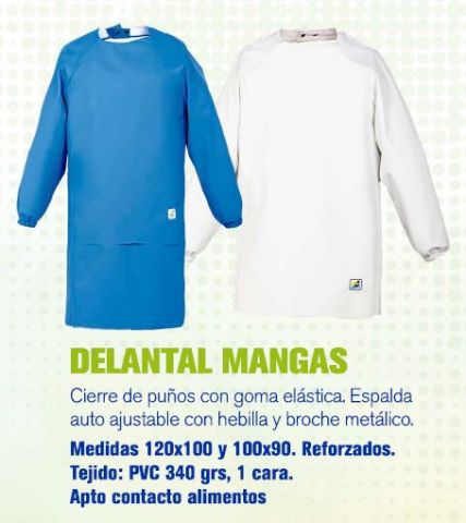 DELANTAL MANGAS 300G 