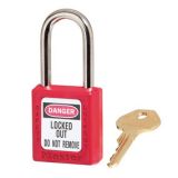 MASTERLOCK CANDADO ACERO 410-RED