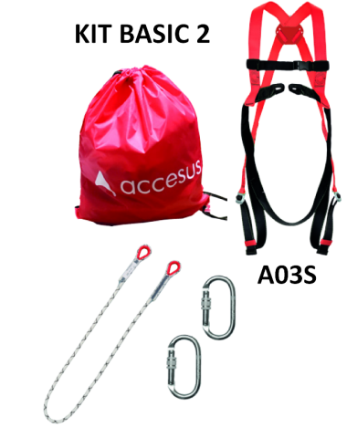 KIT ACCESUS BASIC 2 A03S+(2)AA011+CUERDA+BOLSA