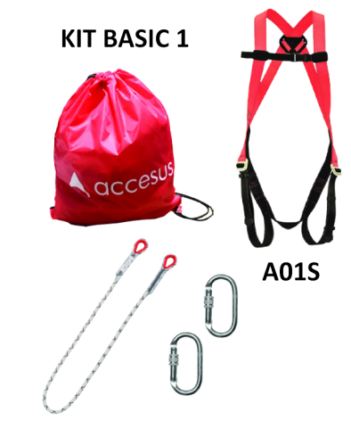 KIT ACCESUS BASIC 1 A01S+(2)AA011+CUERDA+BOLSA