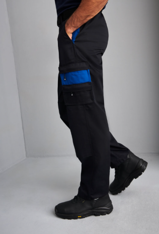 VH - PANTALON MONZA 1148 NEGRO/AZUL